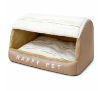 SiaBiced Semi-Enclosed Dog Bed, Winter, size to 4