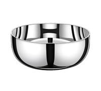 SiaBiced Stainless Steel Deep Mixing Bowl Salad Bowl Fruit Vegetable Basin Non Stick Egg Whisking Bowl Washing Basin for Soup Breading, Diameter 18cm