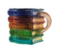 SiaBiced Stylish Literary Mug Drinking Cup Featuring a Handle Great as a Present for Readers, Style B