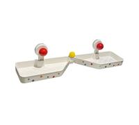 SiaBiced Suction Cup Shower Shelf Modern Storage Organizer Detachable Wall Mounted Basket Waterproof Shampoo Rack Features Drain Holes Made of Pp Suitable for, red