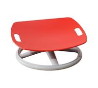 SiaBiced Swivel Chair for Children, Rotating Seat, Educational Body Coordination Training to Improve Reaction Time And Concentration, Red