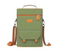 SiaBiced Thermal Bag, for Two Bottles, Padded, Ideal for Restaurant Dinners.