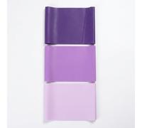 SiaBiced TPE Resistance Bands for Pilates & Heavy Duty Stretching - Gradient Exercise Workout Bands for Working Out, 1500 * 150 * 0.3mm Purple Resistance Band