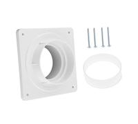 SiaBiced -Vent Connection Set, Screw Cap, Duct Connection Set, Vent Wall Plate for Wall, Pair Vent, Without Hose