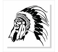 Siaga INDIAN CHEIF CARAVAN MOTORHOME CAMPER | STICKER DECAL-GRAPHIC | Compass | BB224