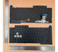 Siakoocty Laptop Replacement US Layout Colorful backlight Keyboard for ASUS ROG Strix G15 G513 G513Q G513QY G513QM G533 Backlit US 0KBR0-4810US00