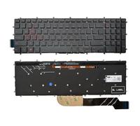 Siakoocty Laptop Replacement US Layout Red backlight Keyboard for Dell Inspiron 3579 3583 3779 5565 5567 5570 5575 5587 7566 7567 7577 7588 5765 5767 5770 5775 7773 7778 7779 Series Red Letter 03R0JR