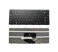 Siakoocty Laptop Replacement US Layout with Backlight Keyboard for GETAC S410 G1 G2 G3 S410G1 S410G3 / S410 G3 6150e English with Frame S410 G1 G2 S410 G3 G4 CS603-C US YXT-24-38 NB1985 SE2DYQPAADTJ