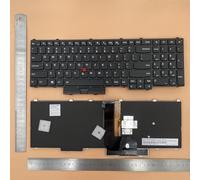 Siakoocty Laptop Replacement US Layout with pointer and backlight Keyboard for Lenovo Thinkpad P50 P51 P70 00PA288 SN20K85114/00PA370 0BL0014