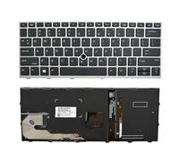 Siakoocty Laptop Replacement US Layout with pointer and backlightt Keyboard for HP EliteBook 730 G5 735 G5 830 G5 836 G5 735 G6 830 G6 836 G6 P/N: L13697-001 6037B0135401