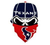 Siam Accs Rugby Fans Houston Gangster Logo Patch Embroidery American Football Fan Favorite Team Iron On Sew On for Clothing Backpacks Jeans Motorcycle Sew On Custom Jackets Hats Tactical Bags