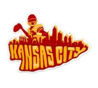 Siam Accs Rugby Fans Kansas City Inspired Patch Embroidery American Football Iron On Sew On for Clothing Backpacks Jeans Motorcycle Sew On Custom Jackets Hats Tactical Bags