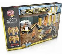 Siam Express Block Tech Site Crew 270Pcs Brick Game - Lego Compatible