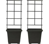 Siam Express Leonardo Square Trellis Planter 2 Pack