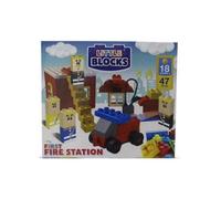 Siam Express My First Fire Station 47Pcs Block Set