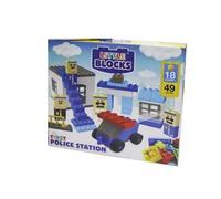 Siam Express My First Police Station 49Pcs Block Set