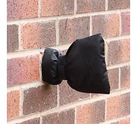 Siam Express Set of 2 Outside External Garden Water Tap Frost Protector Insulated Waterproof Cover Jacket Outdoor Faucet Socks for Winter Freeze Protection Black 18 x 15 x 5cm