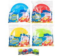 Siam Express Set of 4 Bubble Air Flying Disc Frisbee Solution Birthday Summer Party Garden Toy Machine Children Park Fun