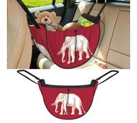 Siam Sovereignty Flag Car Seat Organizer-Backseat Storage Bag for Travel