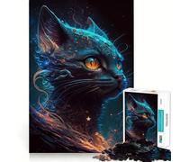 Siamese Cat 1000 Piece Jigsaw Puzzles for Adults Sharp Logic Toy Home Leisure Tight Cut Heartfelt Gift 50x75cm