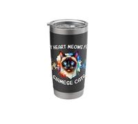 Siamese Cat ECG Siamese Cat Stainless Steel Insulated Tumbler