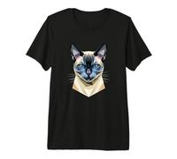 Siamese Cat Kitten Cat Lover Cat Mom Dad Cute Siamese Cats Premium T-Shirt