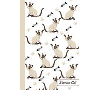 Siamese Cat: Notebook | Cute, Funny Diary | (Siamese Cat Lovers) Journal | 6x9 | 110 Pages | Blank Lined Journal For Gift