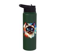 Siamese Cat Owner Siamese Cat Lover Siamese Stainless Steel Insulated Water Bottle