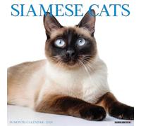 Siamese Cats 2026 Wall Calendar