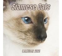 Siamese Cats Calendar 2026: 12 Months Organizer From January to December
