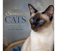 Siamese Cats Calendar 2027: 15-Month Featuring Beautiful Cat Photography | January 27 - March 2028