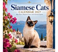 Siamese Cats: Calendar 2027