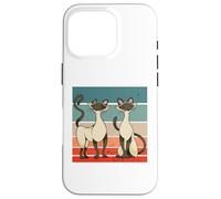 Siamese cats feline elegance cat charm feline Siamese beauty Case for iPhone 16 Pro