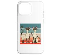 Siamese cats feline elegance cat charm feline Siamese beauty Case for iPhone 16 Pro Max