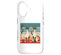 Siamese cats feline elegance cat charm feline Siamese beauty Case for iPhone 17