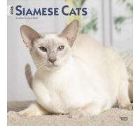 Siamese Cats - Siamesische Katzen - Siamkatzen 2026 - 16-Monatskalender: Original BrownTrout-Kalender [Mehrsprachig] [Kalender]