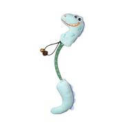Siamese Dinosaur Toys Cartoon Plush Interactive Toy Bell Stimulate Grinding Chew Toy Interest Teeth Supplies Pet