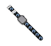 Siamese Fighting Betta Fish Watch Bands Replacement Silicone Straps Sport Wristbands Compatible for Apple Watch 38mm/40mm