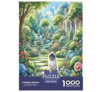 Siamese Kitten 1000 Pieces Animal Jigsaw Puzzles with Paper Art Creativity & Gift Giving for Adults And Kids Age 12 Years Up Educational Games 70x50cm/1000pcs