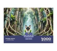 Siamese Kitten Cat 1000 Piece Puzzle For Adults And Kids Pet Animal Whimsical Challenge Colourful Educational Games 100% Recycled Cardboard 70x50cm/1000pcs