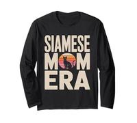 Siamese Mom Era Retro Long Sleeve T-Shirt