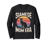 Siamese Mom Era Retro Long Sleeve T-Shirt