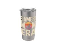 Siamese Mom Era Retro Stainless Steel Insulated Tumbler