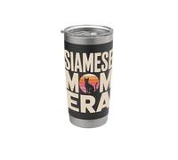 Siamese Mom Era Retro Stainless Steel Insulated Tumbler