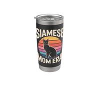 Siamese Mom Era Retro Stainless Steel Insulated Tumbler