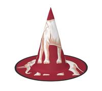 Siamese sovereignty flag Halloween Witches Hats Witch Headbands Wizard Hat Costume Accessories Cosplay for Party Masquerade Foldable 3 PCS