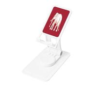 Siamese Sovereignty Flag Phone Stand Holder,Adjustable Desk Mount for iPhone and All Phones,360 ° Rotation, Integrated Folding, Square Base