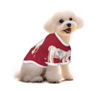Siamese sovereignty flag Print Cotton Dog T Shirt Breathable Soft Pet Clothes, for Small Medium Large Dogs Cats