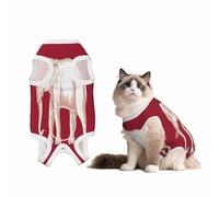 Siamese Sovereignty Flag Recovery Suit for Dogs Cats After Surgery,Pet Recovery Shirt, Dog Onesies Pet Surgery Recovery Suit