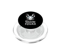 Siamese Squad Cat PopSockets PopGrip for MagSafe